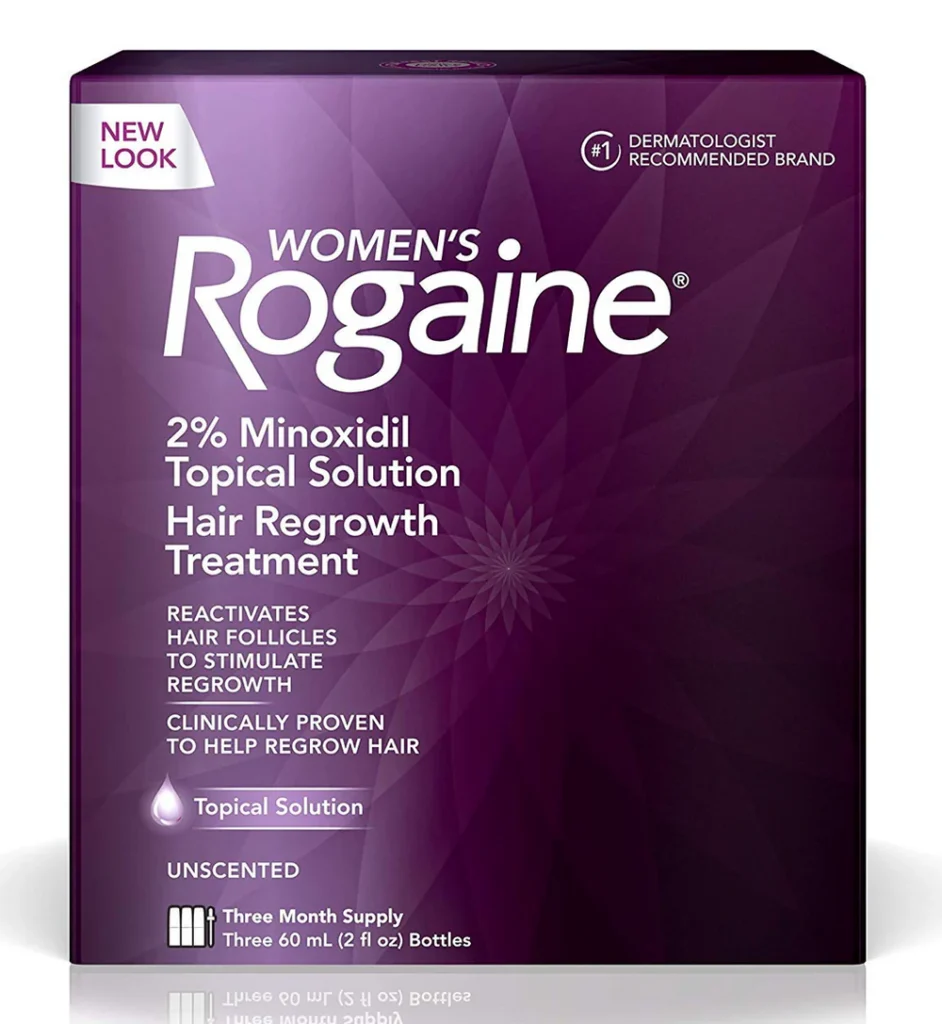 Topical minoxidil for women